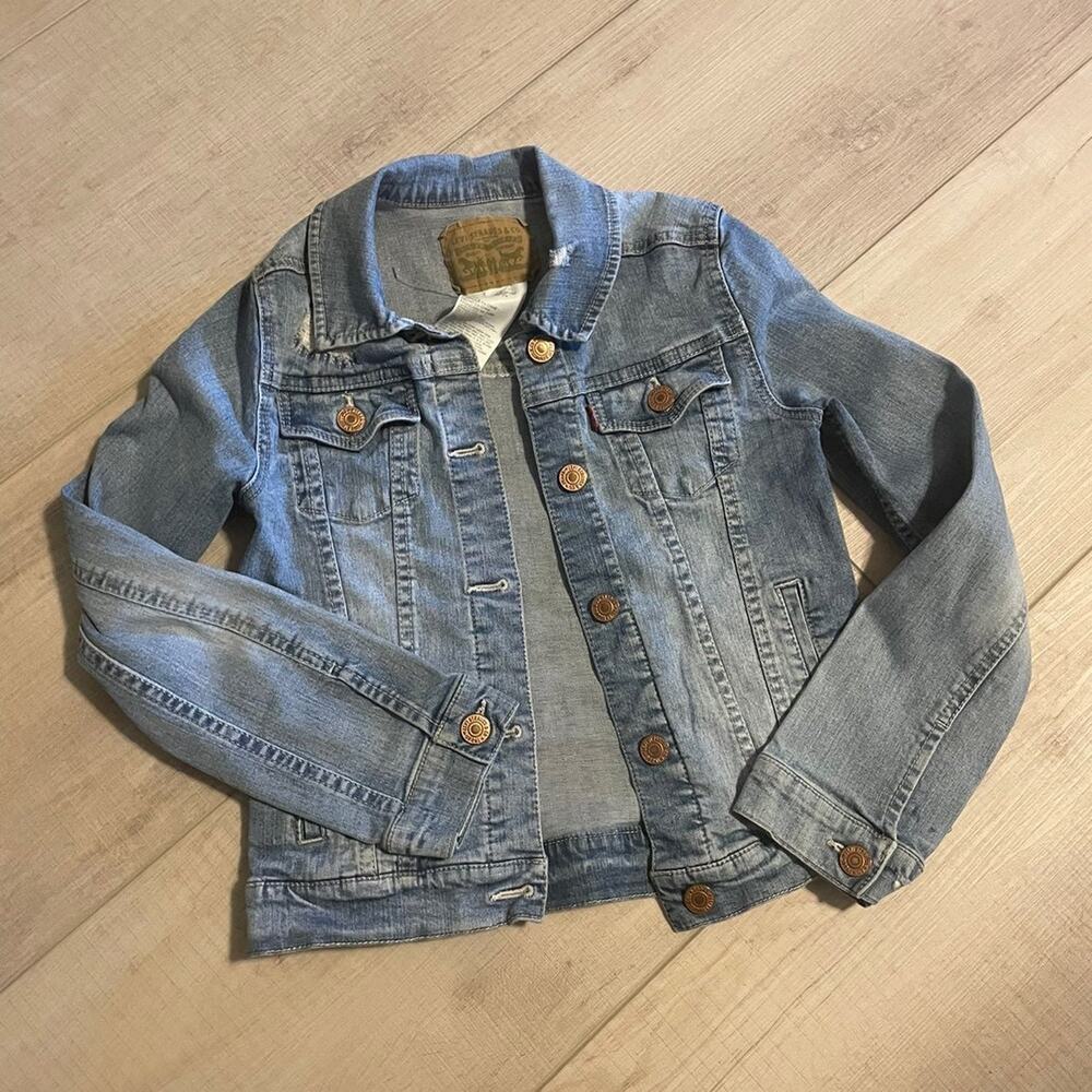 Girls Levi strauss Jean Jacket (0235)